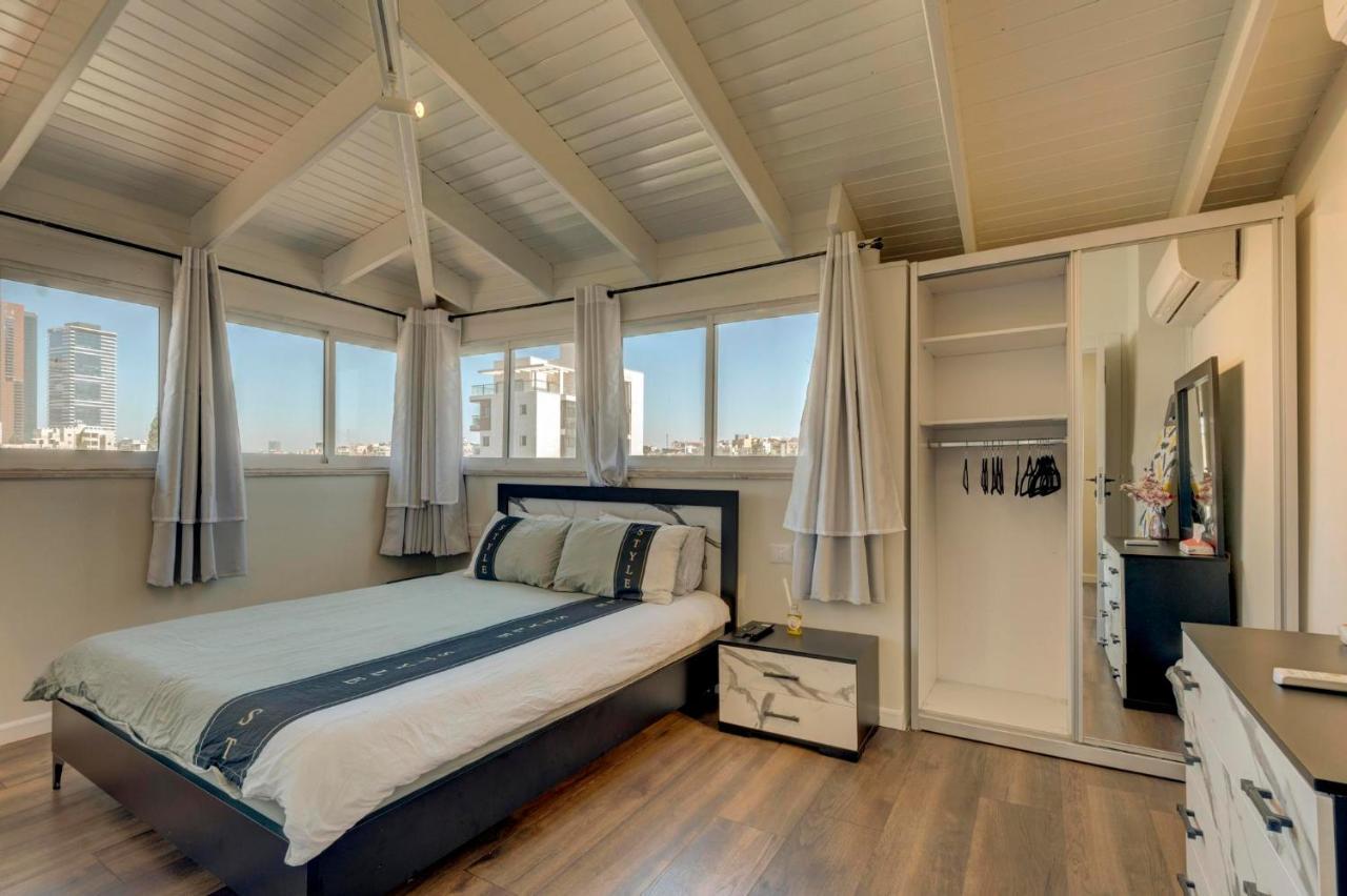 Luxury Penthouse Great Location With Parking Tlv Daire Ramat Gan Dış mekan fotoğraf